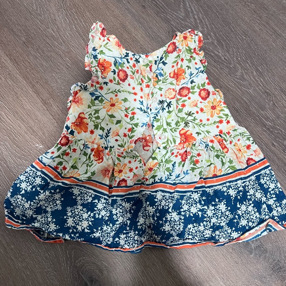 Girls Floral Spring Dress